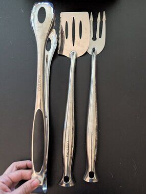 Paderno BBQ stainless utensils